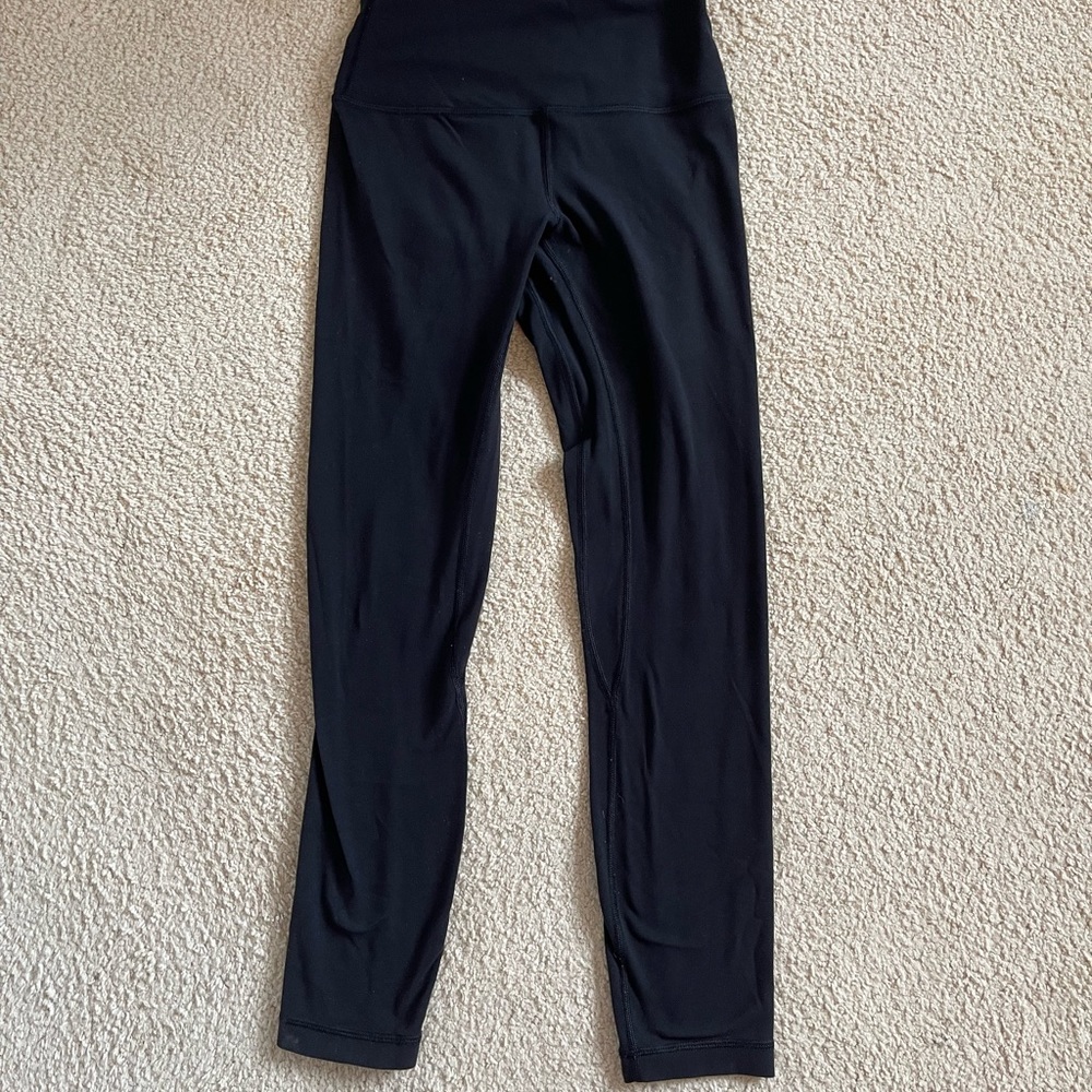 Lululemon Align Leggings - Black - Size 4 - 25 inch